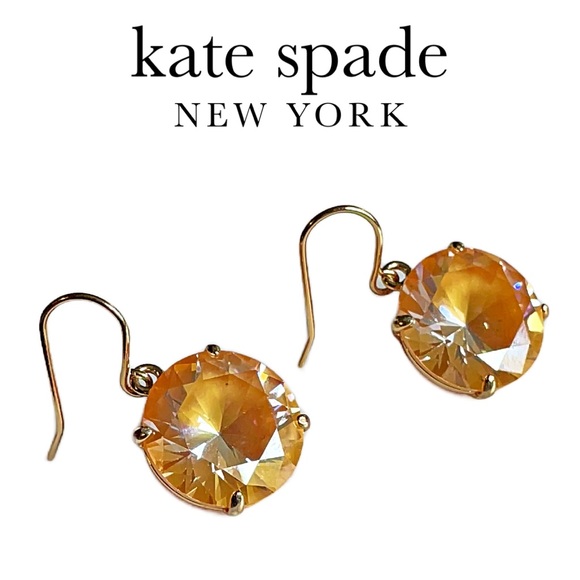 kate spade Jewelry - kate spade 🆕 Shine On Drop Earrings • Yellow • NWT + Dust Bag